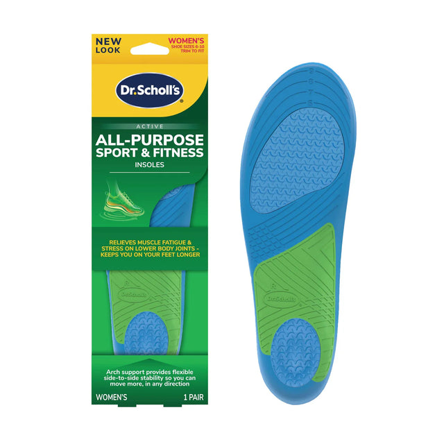 Dr. Scholl's Athletic Sport Insoles for Women - Size 6-10-LR-319367-1-LR eShop
