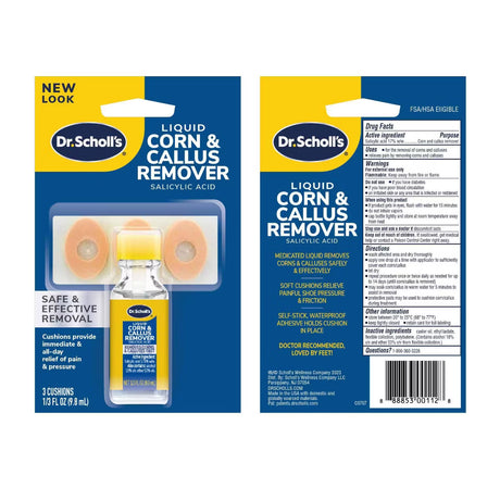 Dr. Scholl's Liquid Corn and Callus Remover, 0.33 oz-888853001128-LR-90795-1-LR eShop