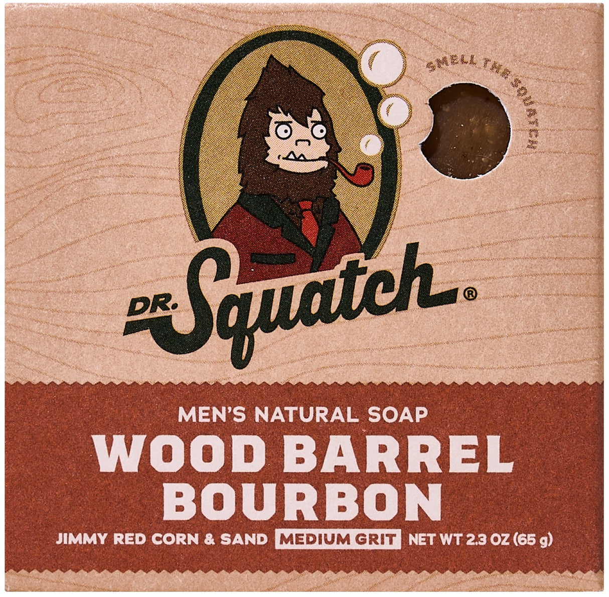 Dr. Squatch Mini Bar Soap - Wood Barrel Bourbon, 2.3 oz-810095593758-LR-358756-1-LR eShop