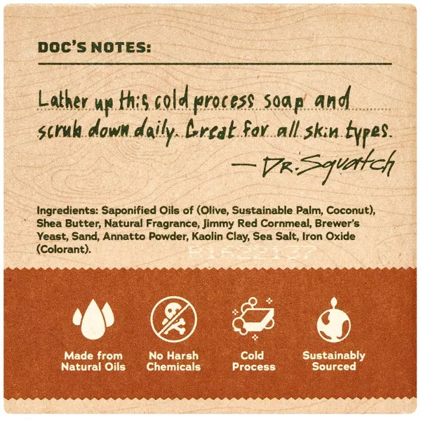 Dr. Squatch Mini Bar Soap - Wood Barrel Bourbon, 2.3 oz-810095593758-LR-358756-3-LR eShop