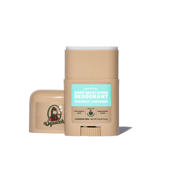 Dr. Squatch Mini Deodorant - Coconut Castaway, 0.5 oz – L&R eShop
