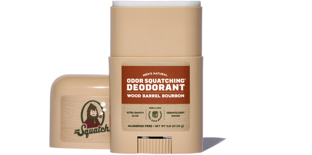 Dr. Squatch Mini Deodorant - Wood Barrel Bourbon, 0.5 oz-810095598715-LR-361003-1-LR eShop