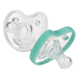 DR. TALBOT'S Soft-Flex Orthodontic Pacifiers, 0-6 months - Aqua and Clear, 2 count-370797800955-LR-355961-2-LR eShop