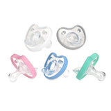 DR. TALBOT'S Soft-Flex Orthodontic Pacifiers, 0-6 months - Aqua and Clear, 2 count-370797800955-LR-355961-7-LR eShop