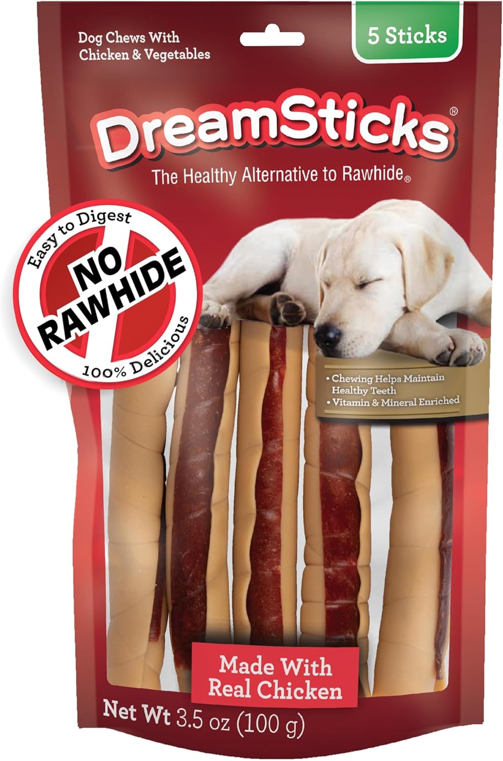 DreamBone DreamSticks Vegetables and Chicken Chews, 5 count-892383002593-LR-303200-1-LR eShop