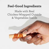 DreamBone Rawhide Free Dog Treats Mini Real Chicken Wrapped Chews, 15 count-810833028566-LR-330424-4-LR eShop