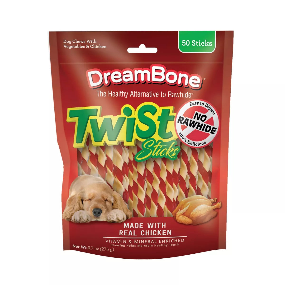 DreamBone Twist Sticks with Chicken Dog Treats, 50 pack-810833028443-LR-330425-1-LR eShop