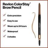 Revlon Colorstay Brow Pencil, 210 Soft Brown