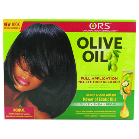 Olive Oil Built-in Protection No-Lye Hair Relaxer - Normal - 12.25 oz