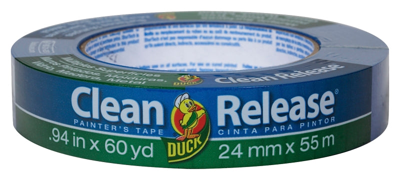 DUCK Clean Release Painter's Tape - Blue, 0.94" x 60 yds-075353051283-LR-218708-1-LR eShop