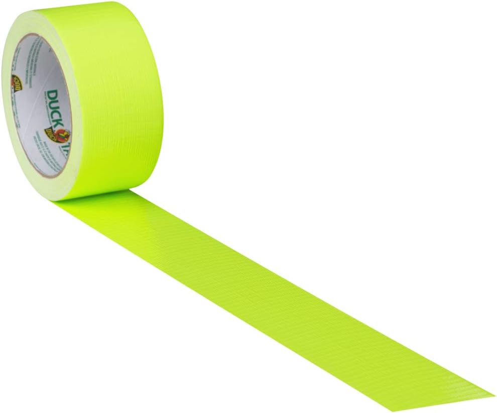 DUCK Color Duct Tape - Fluorescent Citrus, 1.88" x 15 yds-075353325674-LR-331118-3-LR eShop