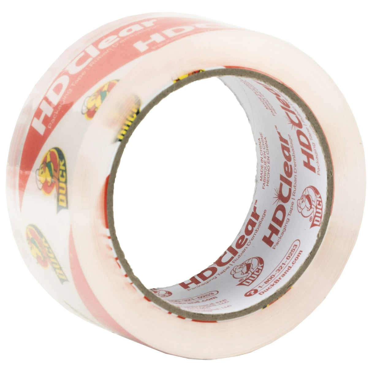 DUCK HD Clear Heavy Duty Packing Tape - Clear, 1.88" x 40 yds-075353334553-LR-357284-2-LR eShop
