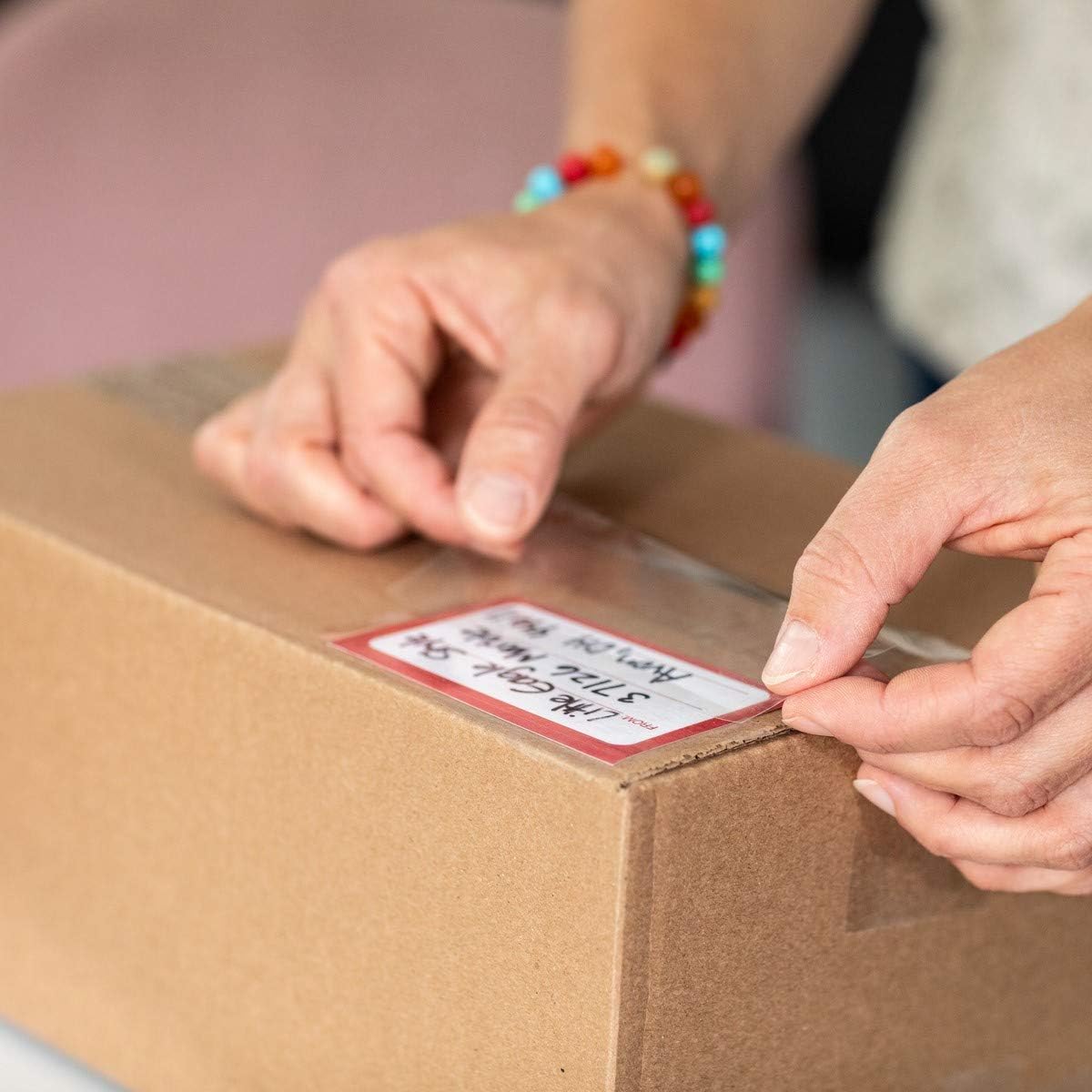 DUCK HD Clear Heavy Duty Packing Tape with Dispenser, 1.88" x 30 yds-075353073216-LR-218710-8-LR eShop