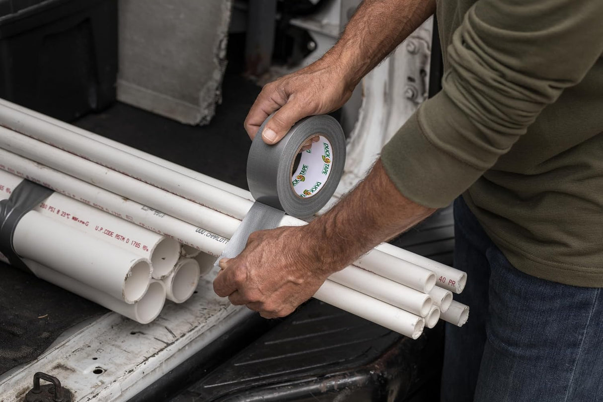 DUCK Original All Purpose Duct Tape - Silver, 1.88" x 10 yds-075353030042-LR-218705-6-LR eShop