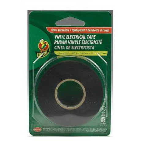 DUCK Professional Electrical Tape - Black, 0.75" x 66'-075353040058-LR-218701-1-LR eShop