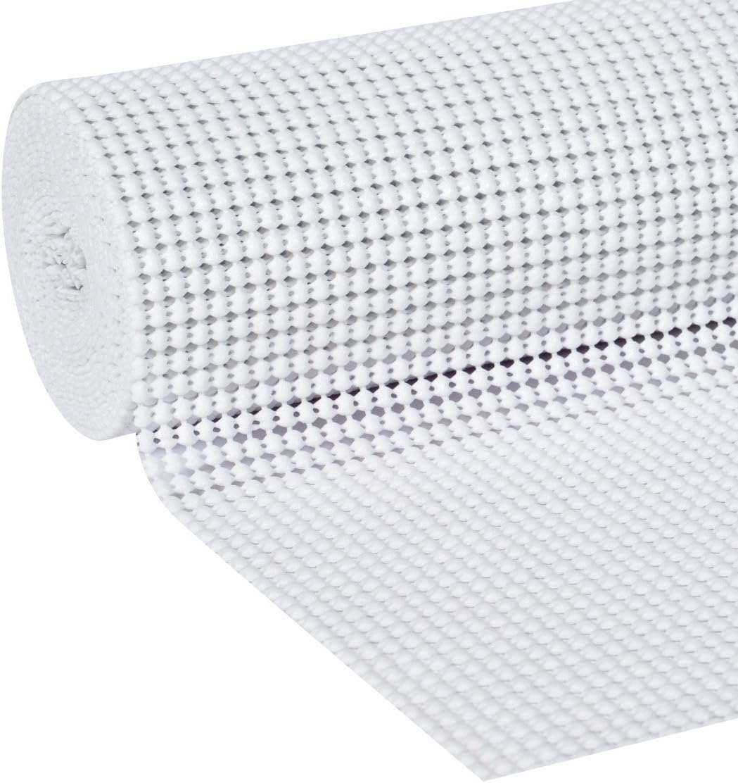 DUCK Select Grip EasyLiner Shelf and Drawer Liner - White, 12" x 10'-075353262733-LR-272161-2-LR eShop