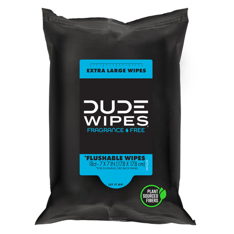 DUDE Wipes XL Flushable Wipes - Unscented, 18 count-0858993006369-LR-351320-1-LR eShop