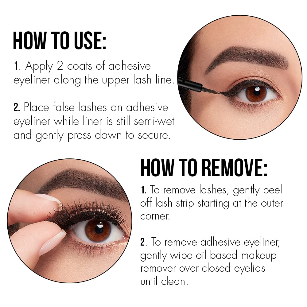 DUO Line It Lash It Adhesive Eyelash Glue - Waterproof Black-073930669494-LR-338502-6-LR eShop