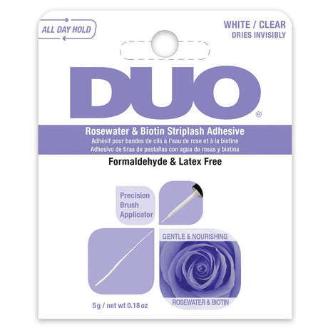 DUO Rosewater & Biotin Eyelash Glue - Clear-073930621966-LR-338867-1-LR eShop