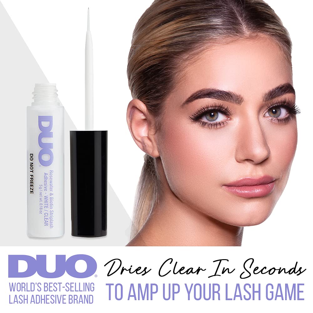 DUO Rosewater & Biotin Eyelash Glue - Clear-073930621966-LR-338867-3-LR eShop
