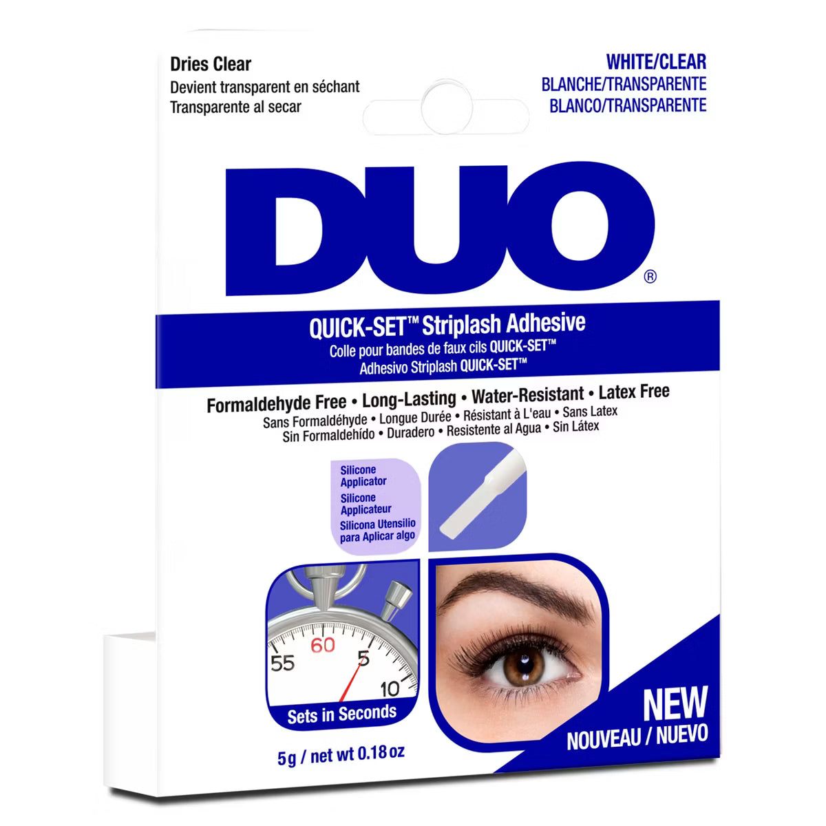 DUO Striplash Quick Set Adhesive Eyelash Glue - Clear-073930675839-LR-336135-4-LR eShop