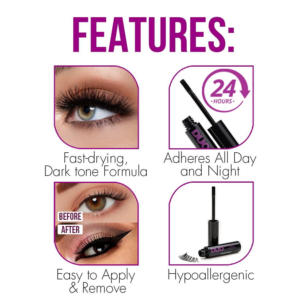 DUO Striplash Quick Set Adhesive Eyelash Glue - Dark-073930675822-LR-329907-4-LR eShop