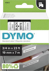 DYMO Authentic Standard D1 Labeling Tape - White-071701458032-LR-297210-1-LR eShop