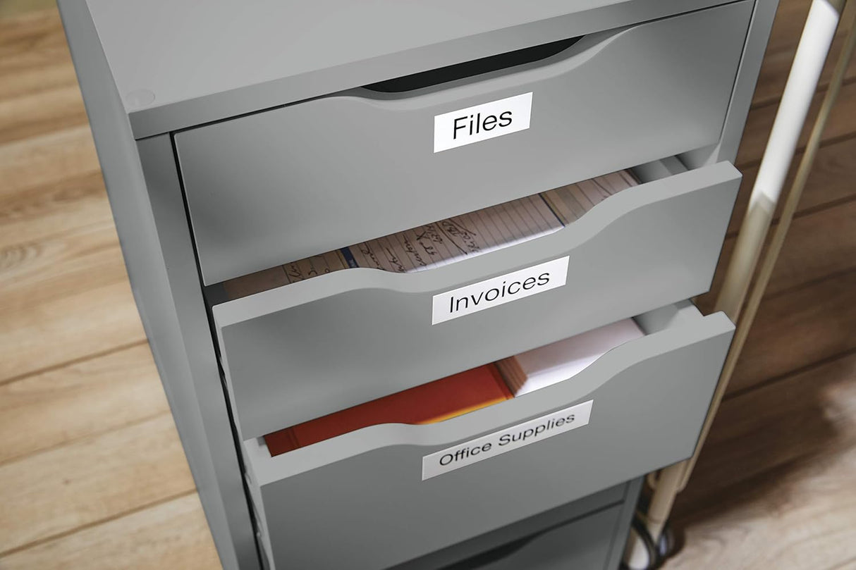 DYMO Authentic Standard D1 Labeling Tape - White-071701458032-LR-297210-8-LR eShop