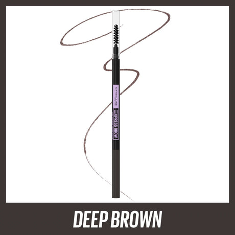 Maybelline Brow Ultra Slim Defining Eyebrow Pencil, Deep Brown