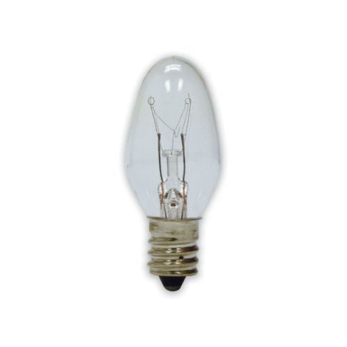 GE 4W C7 Clear Nightlight Light Bulb (4-Pack)