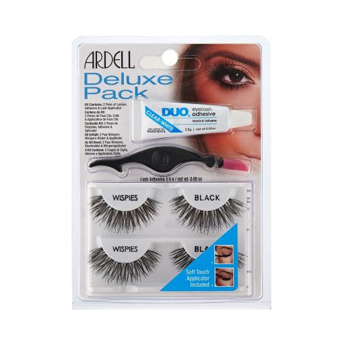 Ardell Deluxe Pack Duo Eyelash Adhesive Wispies Black