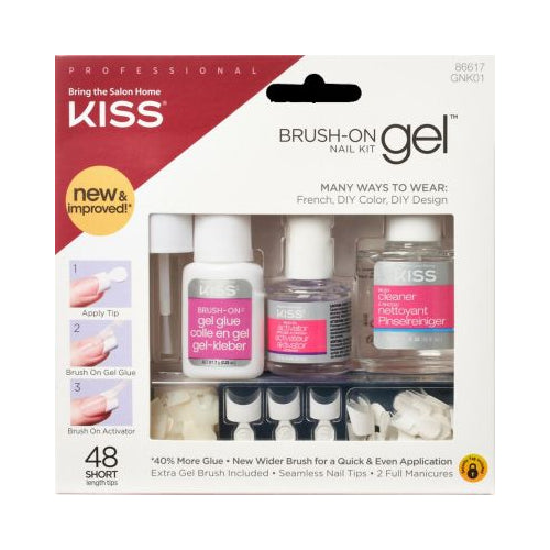 NAIL GLUE BRUSH-ON GEL KIT