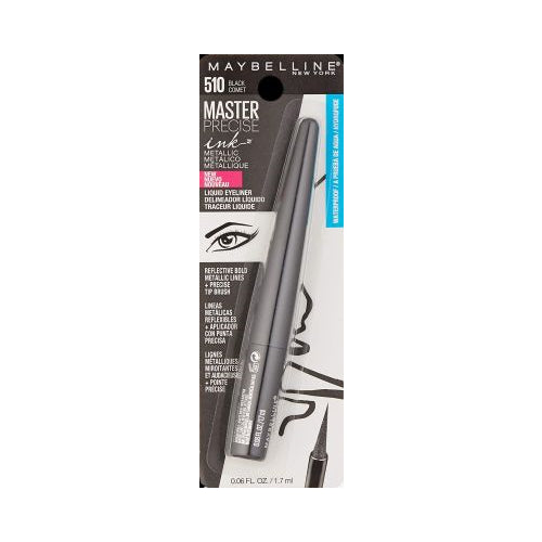 Maybelline Master Precise Ink Metallic Liquid Eyeliner 510 Black