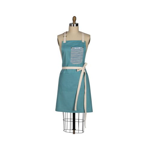 Kaydee Designs 26"x34" Chef Apron, Aqua Haze