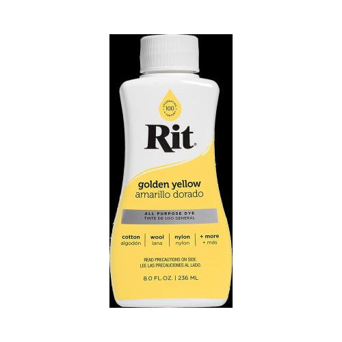 RIT DYE LIQUID GOLDEN YELLOW 8