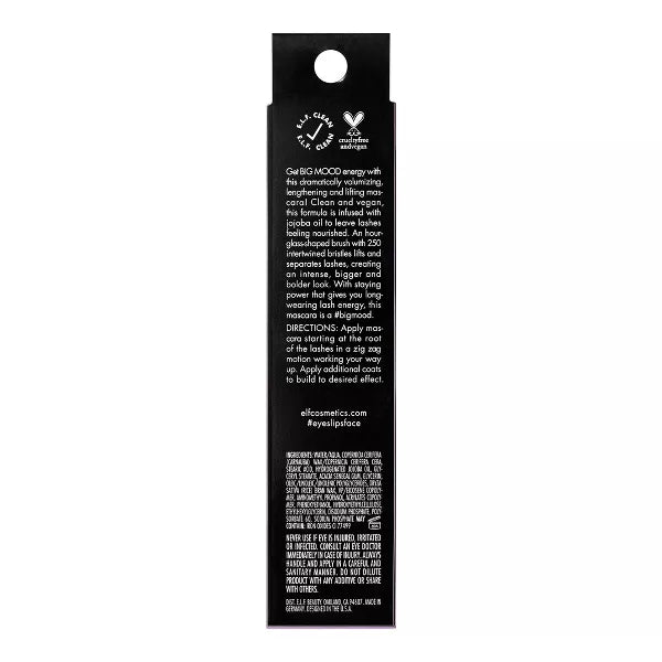 e.l.f. Big Mood Mega Volume & Lifting Mascara - Deep Brown, 0.36oz-609332823426-LR-342644-7-LR eShop