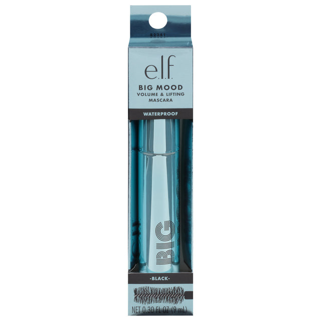 e.l.f. Big Mood Mega Volume & Lifting Waterproof Mascara - Black, 0.36 oz-609332823419-LR-342646-1-LR eShop