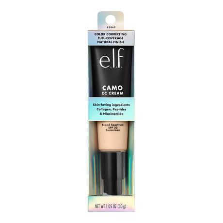 e.l.f. Camo CC Cream - Fair 100 W, 1.05 oz-609332828629-LR-347882-1-LR eShop