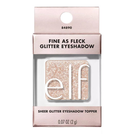 e.l.f. Fine as Fleck Glitter Eyeshadow - White Hot, 0.07 oz-609332848900-LR-361081-1-LR eShop