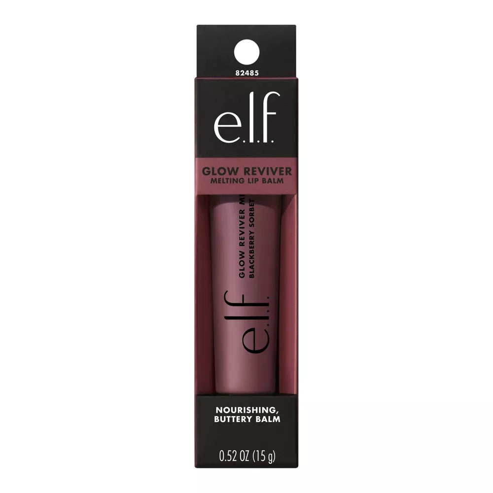 e.l.f. Glow Reviver Melting Lip Balm - Blackberry Sorbet, 0.52 oz-609332824850-LR-360246-1-LR eShop