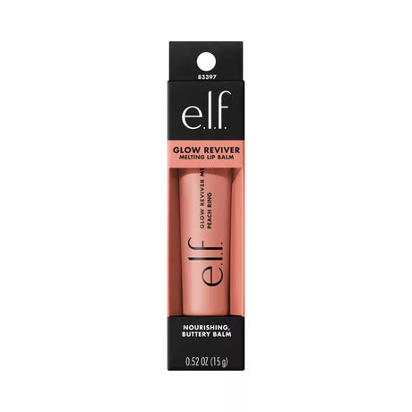 e.l.f. Glow Reviver Melting Lip Balm - Peach Ring, 0.52 oz-609332833975-LR-360259-1-LR eShop