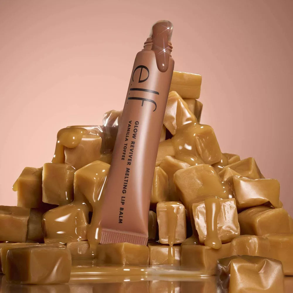 e.l.f. Glow Reviver Melting Lip Balm - Vanilla Toffee, 0.52 oz-609332824843-LR-360245-13-LR eShop