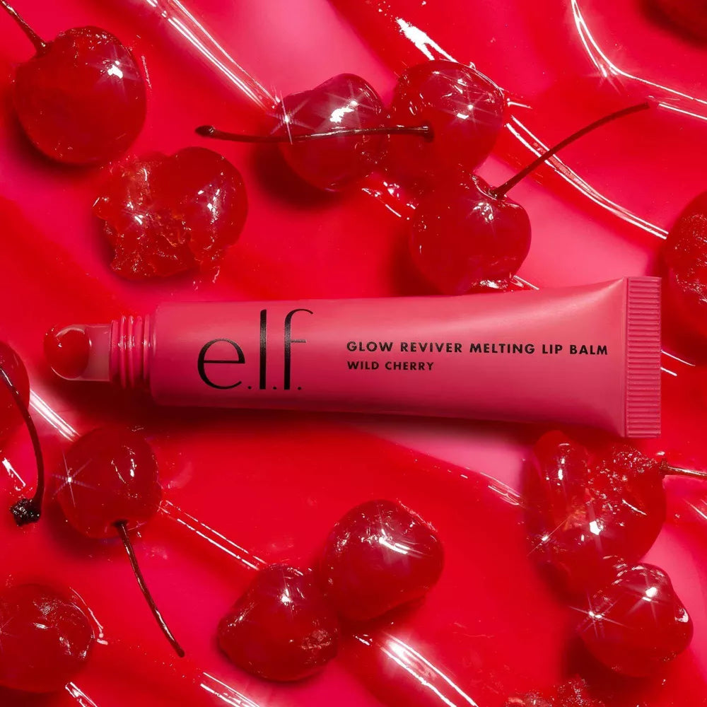 e.l.f. Glow Reviver Melting Lip Balm - Wild Cherry, 0.52 oz-609332824898-LR-360249-13-LR eShop