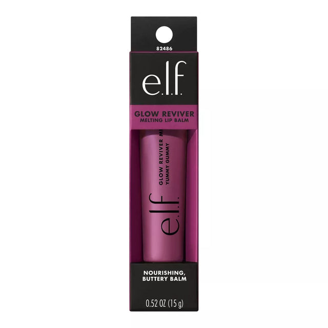 e.l.f. Glow Reviver Melting Lip Balm - Yummy Gummy, 0.52 oz-609332824867-LR-360247-1-LR eShop