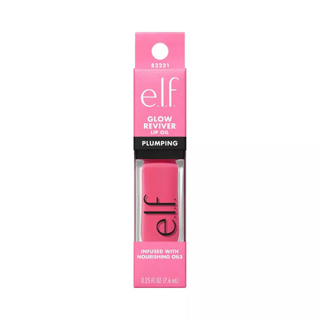 e.l.f. Glow Reviver Plumping Lip Oil - Burst Bubble, 0.25 oz-609332822214-LR-360237-1-LR eShop