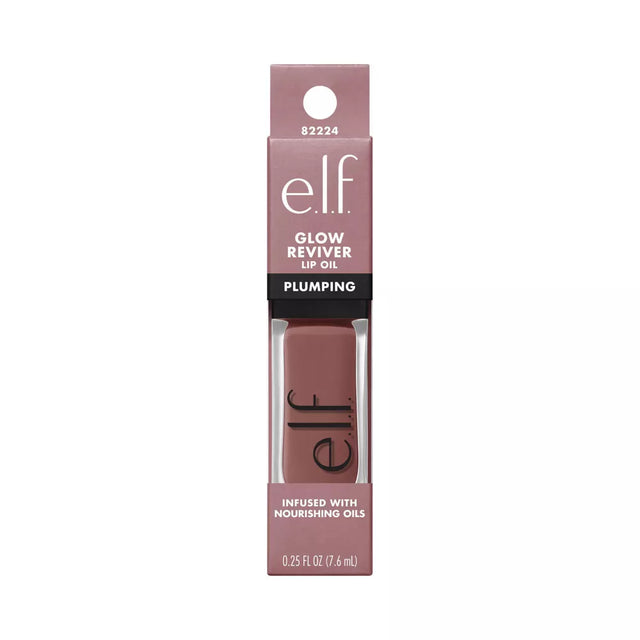 e.l.f. Glow Reviver Plumping Lip Oil - Major Mauve-609332822245-LR-360238-1-LR eShop