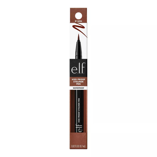 e.l.f. H2O Proof Eyeliner Pen - Waterproof Chestnut Brown, 0.02 oz-609332816060-LR-360229-1-LR eShop