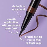 e.l.f. H2O Proof Eyeliner Pen - Waterproof Chestnut Brown, 0.02 oz-609332816060-LR-360229-8-LR eShop
