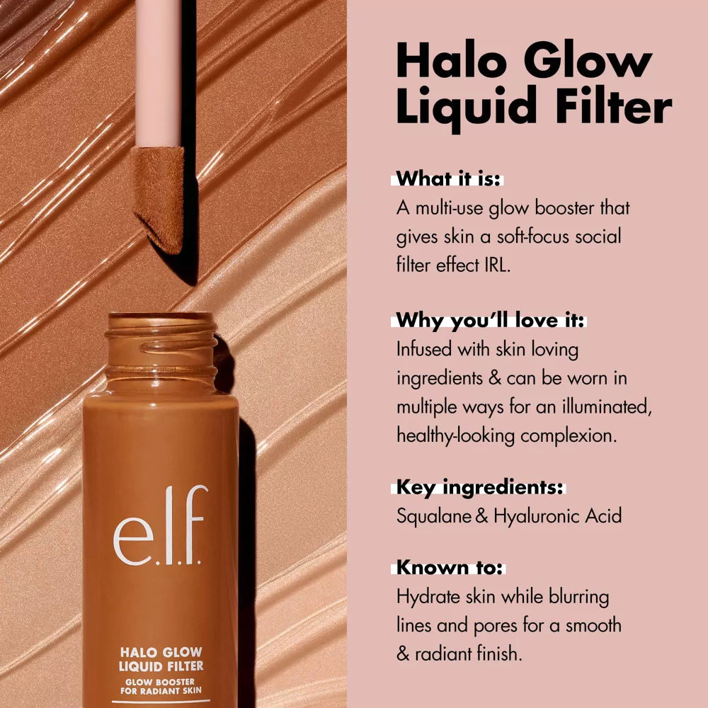e.l.f. Halo Glow Liquid Filter Highlighter - 00 Fair, 1.06 oz-609332835627-LR-360263-8-LR eShop