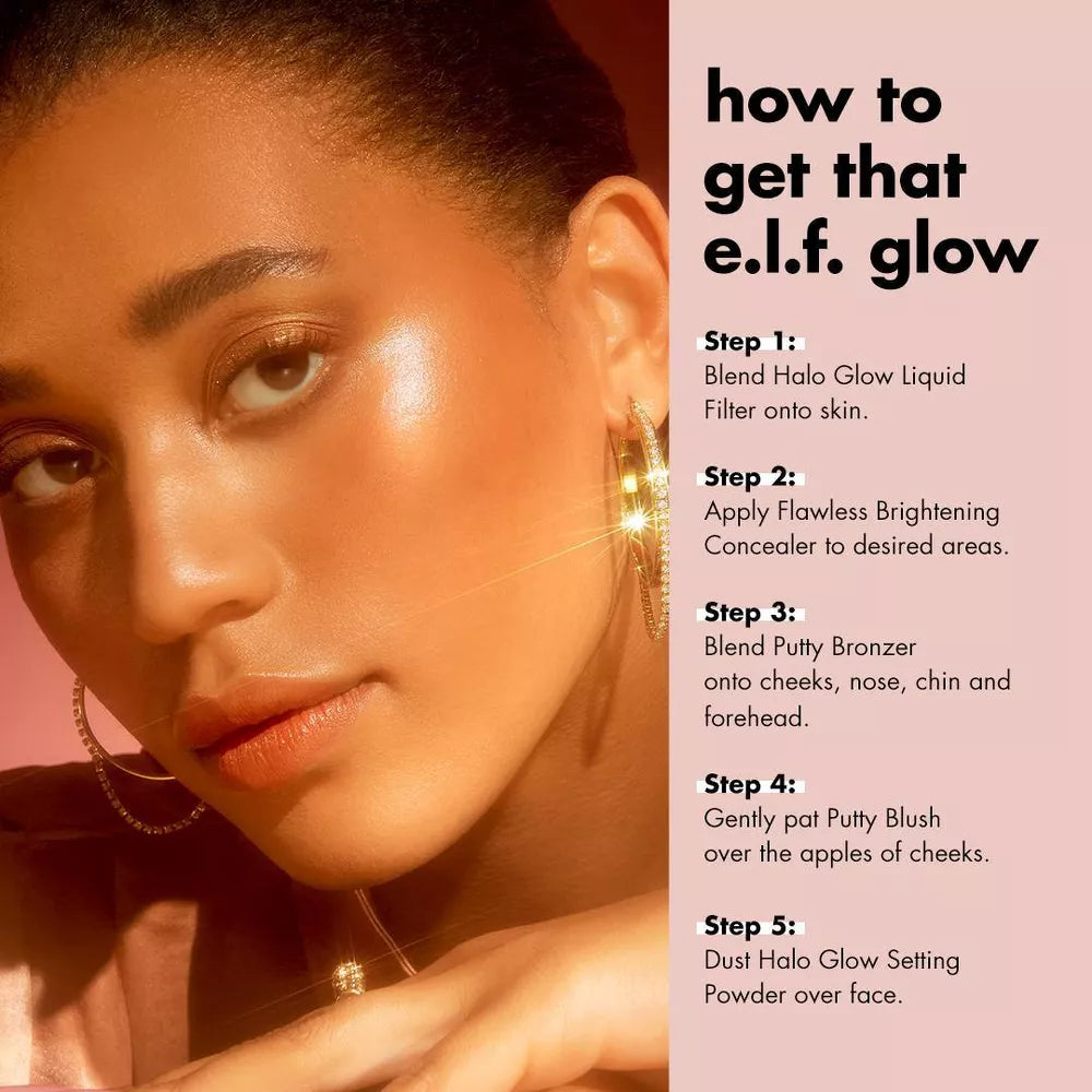 e.l.f. Halo Glow Liquid Filter Highlighter - 00 Fair, 1.06 oz-609332835627-LR-360263-9-LR eShop